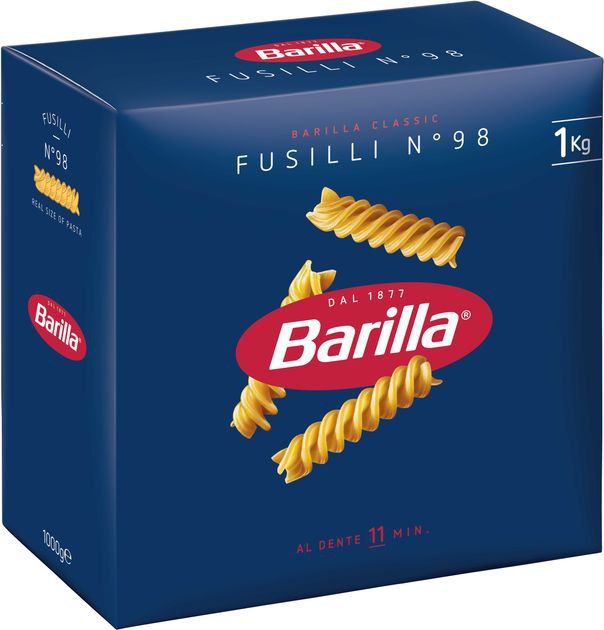 Макарони Фузіллі №98 BARILLA 1 кг